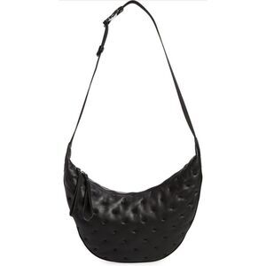 Rag & Bone Riser Leather Crossbody Hobo Bag